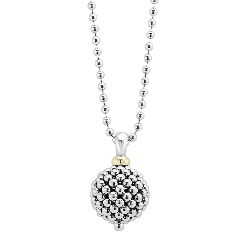 Buy More, Save More On Stunning Jewelry Designs Signature Caviar Caviar Ball Pendant Necklace Buy More, Save More On Stunning Jewelry Designs Signature Caviar Caviar Ball Pendant Necklace