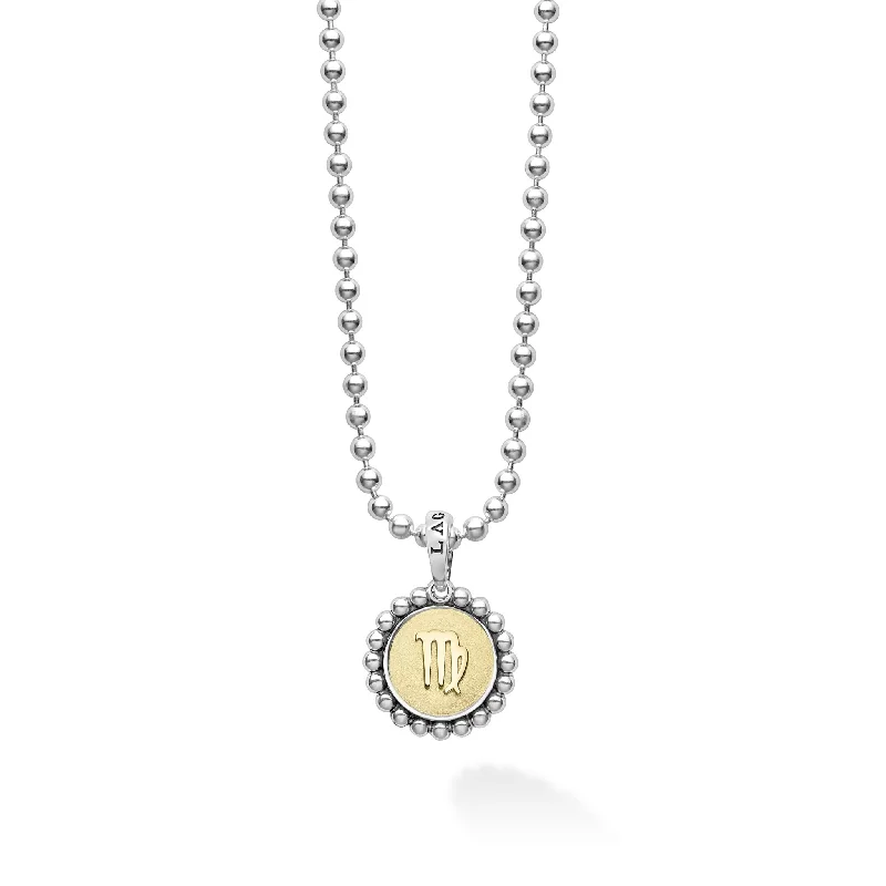 Seasonal Jewelry Sale – Upgrade Your Collection Signature Caviar Virgo Zodiac Charm Necklace Seasonal Jewelry Sale – Upgrade Your Collection Signature Caviar Virgo Zodiac Charm Necklace