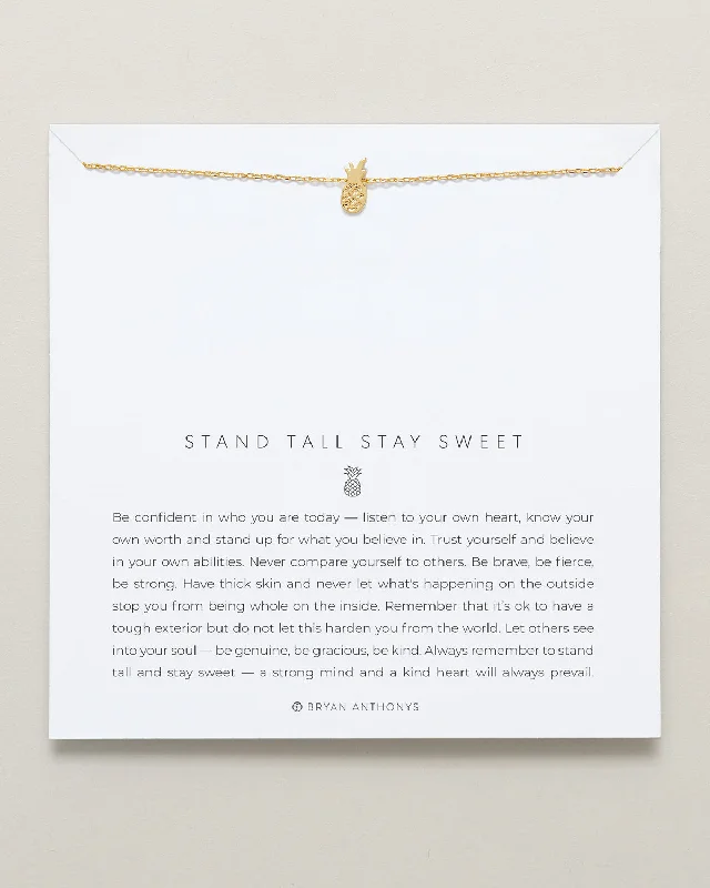 Shop Fine Jewelry With Amazing Deals Stand Tall Stay Sweet Icon Necklace