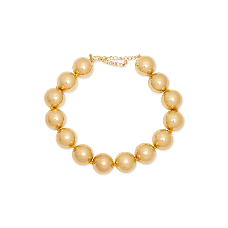 Your Dream Jewelry At Dream Prices – Shop Now Statement Gold Ball Necklace