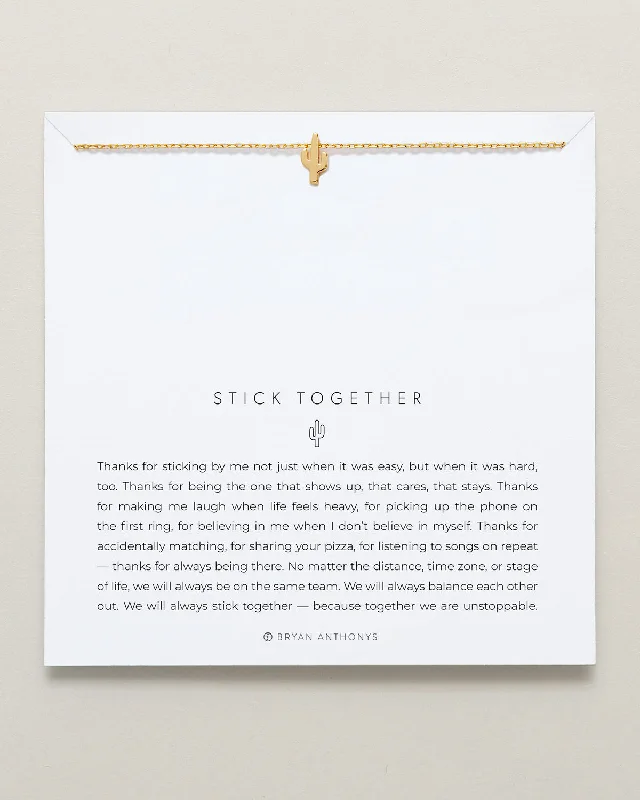 Exclusive Jewelry Sale Event – Shop Now Stick Together Icon Necklace