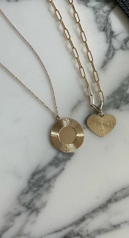 Affordable Luxury Jewelry For Every Occasion Sunburst Engraveable Charm
