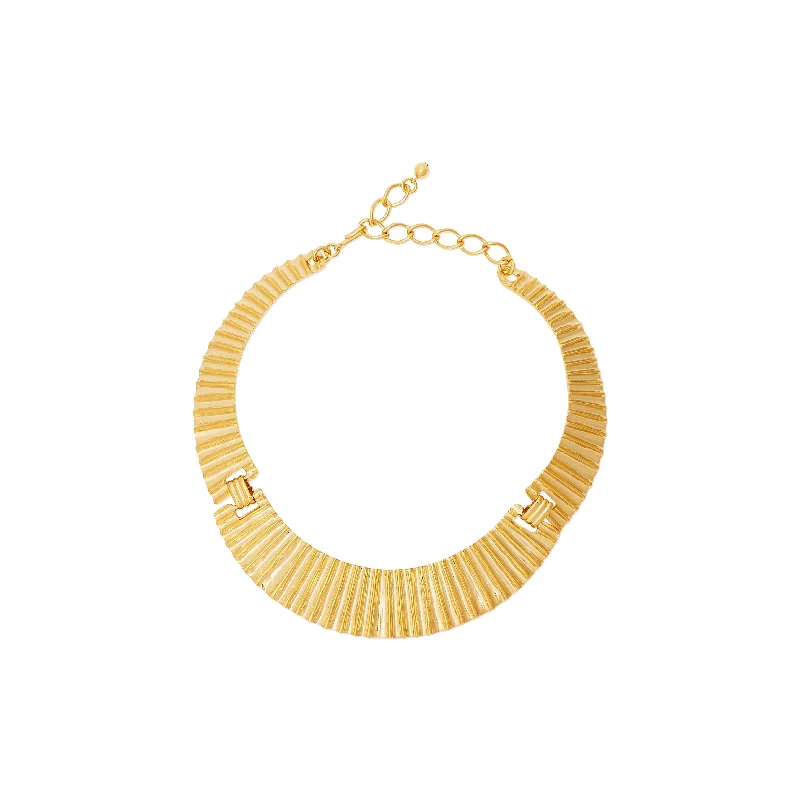 Elegant Jewelry, Exclusive Prices – Shop Now Tapered Gold Collar Necklace