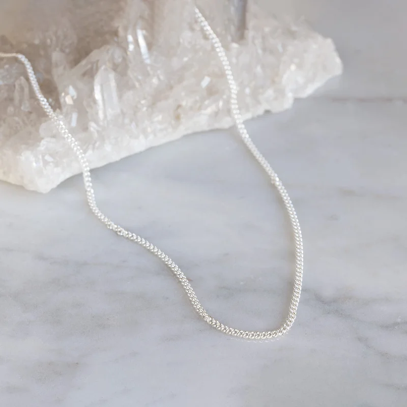 The Men's Curb Chain Necklace | Sterling Silver