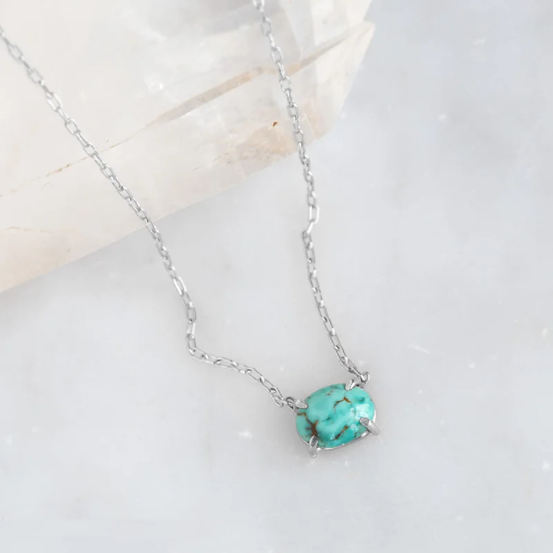 The Turquoise Necklace | Sterling Silver