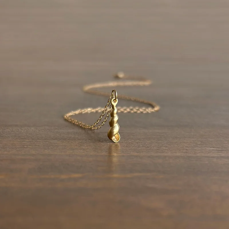 Timeless Jewelry Styles At Wallet-Friendly Prices Tiny Gold Turret Shell Ruthie B. Necklace Timeless Jewelry Styles At Wallet-Friendly Prices Tiny Gold Turret Shell Ruthie B. Necklace