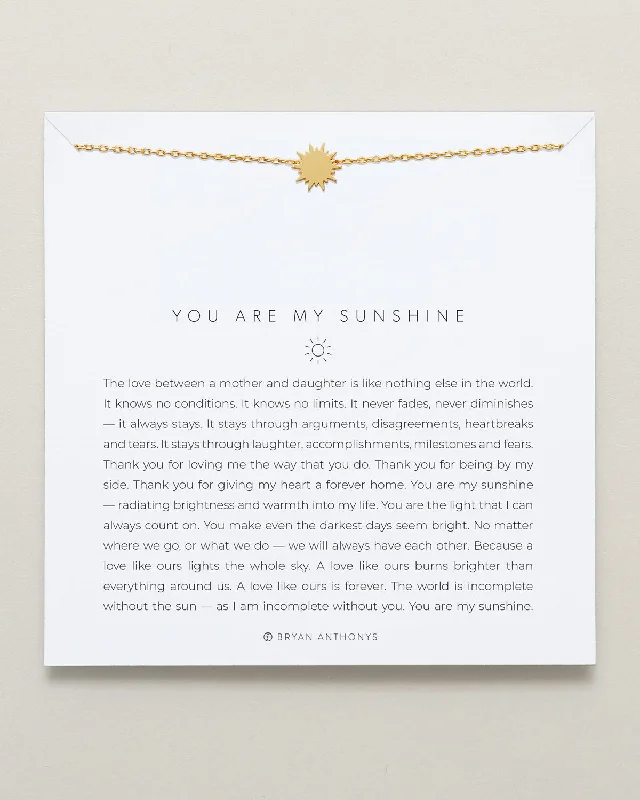 Timeless Beauty, Unbeatable Deals – Jewelry Sale On You Are My Sunshine Icon Necklace Timeless Beauty, Unbeatable Deals – Jewelry Sale On You Are My Sunshine Icon Necklace