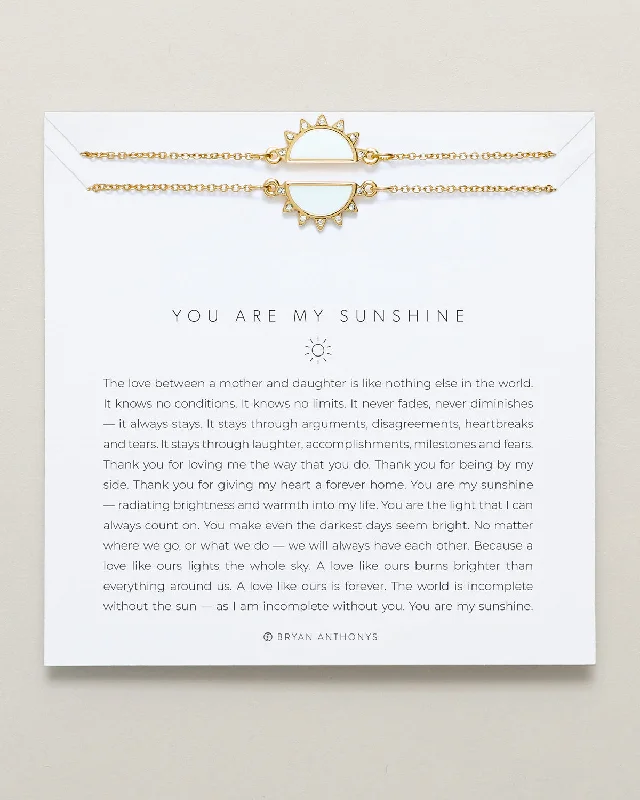 Seasonal Jewelry Sale – Upgrade Your Style Today You Are My Sunshine Necklace