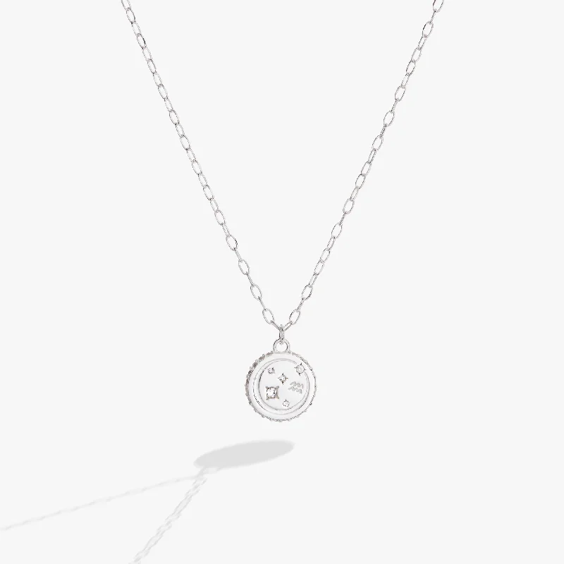 Don't Miss Out On Jaw-Dropping Jewelry Discounts Aquarius Zodiac Precious Necklace