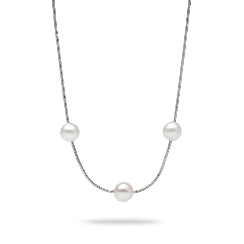 Luxury Meets Affordability – Jewelry Sale Now Live 18" Freshwater Pearl Necklace in Sterling Silver (Assorted Colors) - 7-8mm Luxury Meets Affordability – Jewelry Sale Now Live 18" Freshwater Pearl Necklace in Sterling Silver (Assorted Colors) - 7-8mm