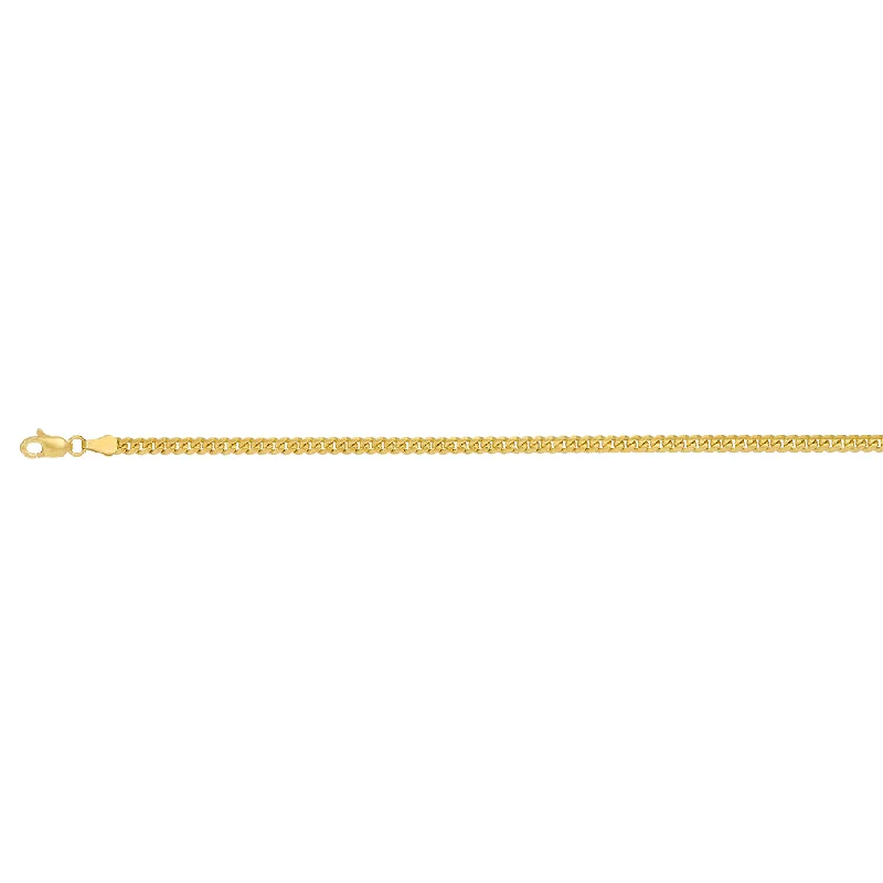 Chic And Stylish Jewelry At Exclusive Prices 14k Gold 3.2mm Solid Miami Cuban Link Chain, 18" Chic And Stylish Jewelry At Exclusive Prices 14k Gold 3.2mm Solid Miami Cuban Link Chain, 18"