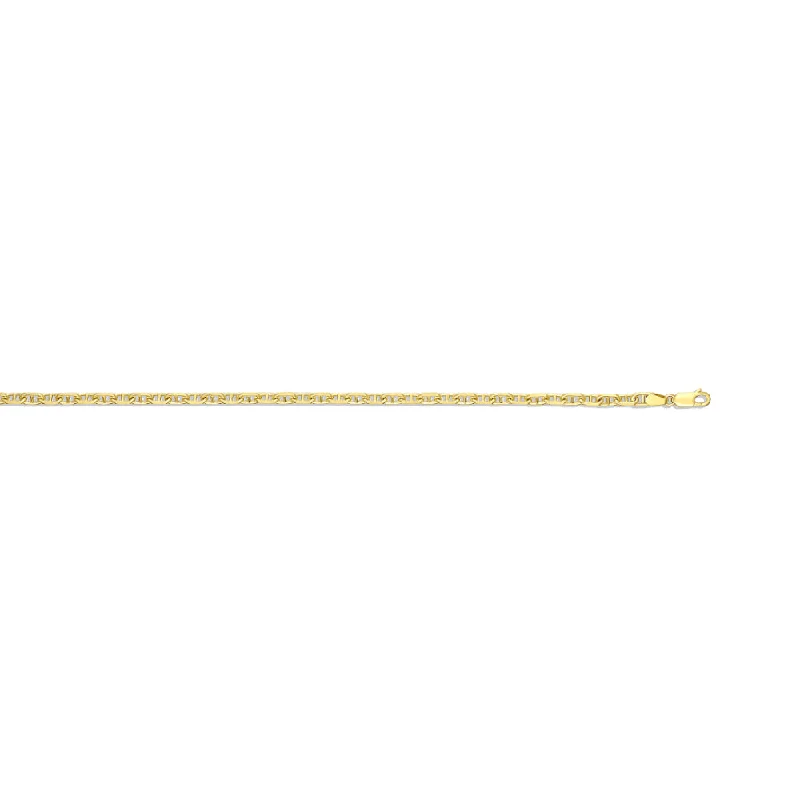 The Perfect Accessory For Less – Jewelry Sale Live 14k Gold Alternating Marine Link Chain, 22" The Perfect Accessory For Less – Jewelry Sale Live 14k Gold Alternating Marine Link Chain, 22"