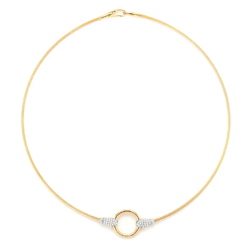 Limited-Time Jewelry Sale – Don't Miss These Deals 14k Gold Open Circle Necklace with Pave Diamond Accents Limited-Time Jewelry Sale – Don't Miss These Deals 14k Gold Open Circle Necklace with Pave Diamond Accents