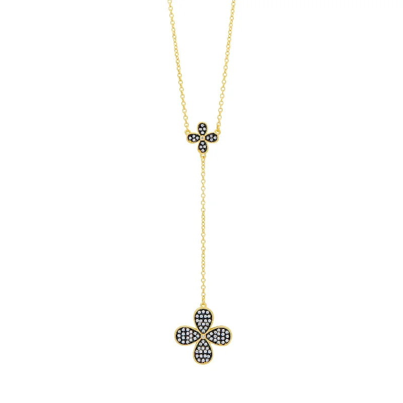 Grab Exquisite Jewelry At The Lowest Prices Blossoming Brilliance Lariat Necklace