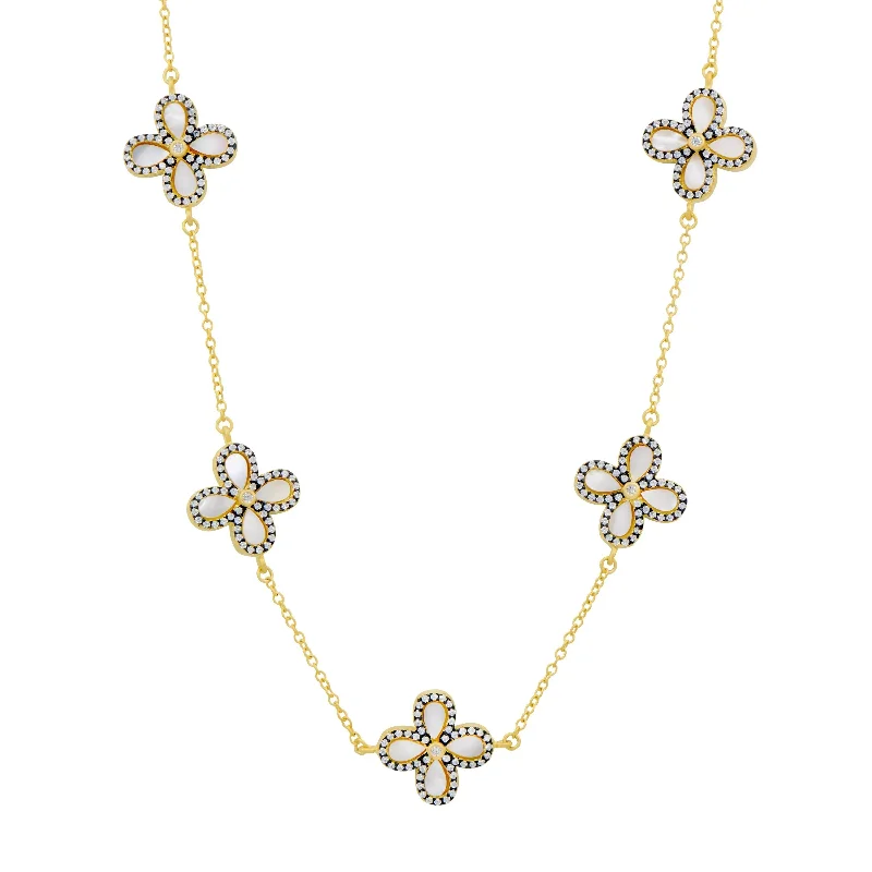 High-End Sparkle, Low-End Prices – Jewelry Sale Live Blossoming Brilliance Short Necklace High-End Sparkle, Low-End Prices – Jewelry Sale Live Blossoming Brilliance Short Necklace