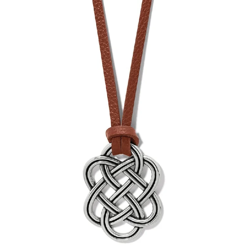 Last Chance To Grab Your Favorite Jewelry At A Discount Brighton Interlok Trellis Leather Necklace Last Chance To Grab Your Favorite Jewelry At A Discount Brighton Interlok Trellis Leather Necklace
