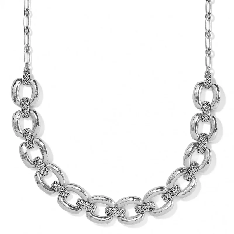Shop High-Quality Jewelry At Jaw-Dropping Discounts Brighton Interlok Woven Collar Necklace