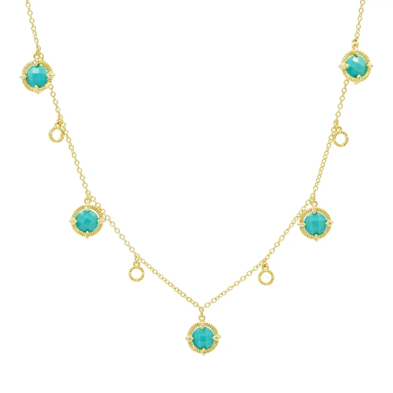 Dazzle With Discounts – Shop Jewelry On Sale Stone Droplet Necklace