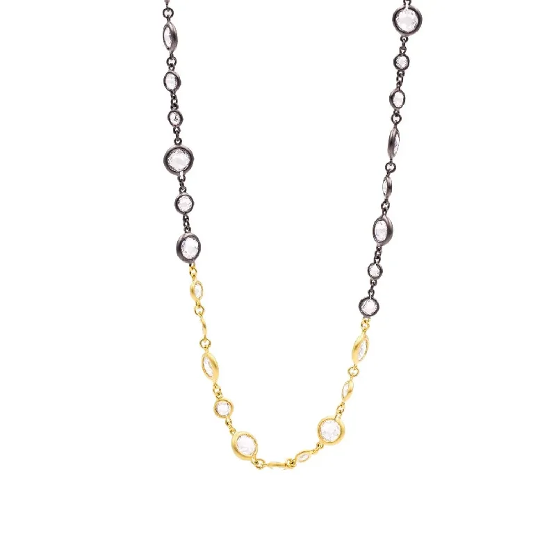 Elegant Necklaces And Bracelets At Limited-Time Offers Illuminating Two-Tone Long Necklace Elegant Necklaces And Bracelets At Limited-Time Offers Illuminating Two-Tone Long Necklace