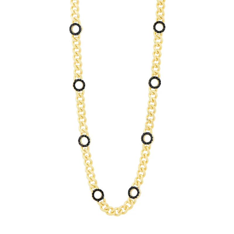 Save On Luxury Jewelry Pieces – Limited-Time Offers Industrial Finish Flat Chain Link Station Necklace Save On Luxury Jewelry Pieces – Limited-Time Offers Industrial Finish Flat Chain Link Station Necklace