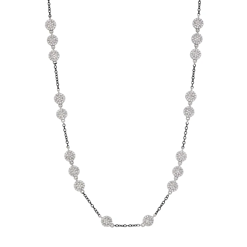 Sparkle For Less – Shop Our Limited-Time Jewelry Deals Industrial Finish Pavé Grit Necklace Sparkle For Less – Shop Our Limited-Time Jewelry Deals Industrial Finish Pavé Grit Necklace