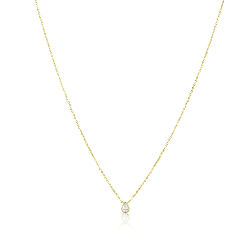 Don't Miss Out On Bestselling Jewelry At Special Prices Ines Raindrop Necklace CZ