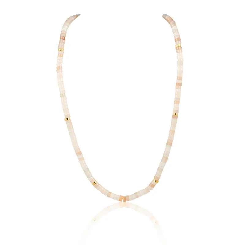 Personalized Jewelry Sale – Unique Gifts At Low Prices Isla Beaded Necklace Pink