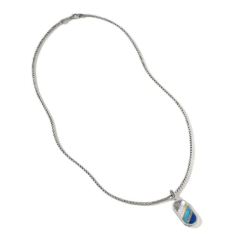 Luxury Jewelry Without The Luxury Price Tag John Hardy Sterling Silver Carved Tag Necklace Luxury Jewelry Without The Luxury Price Tag John Hardy Sterling Silver Carved Tag Necklace