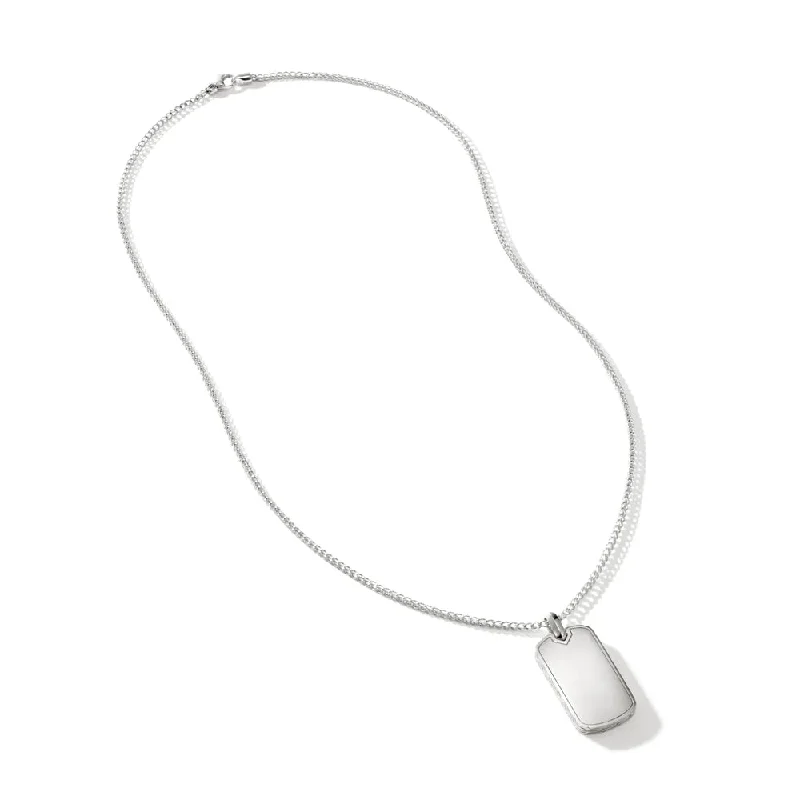 Affordable Elegance – Special Jewelry Sale Now Live John Hardy Sterling Silver Tag Pendant Necklace Affordable Elegance – Special Jewelry Sale Now Live John Hardy Sterling Silver Tag Pendant Necklace