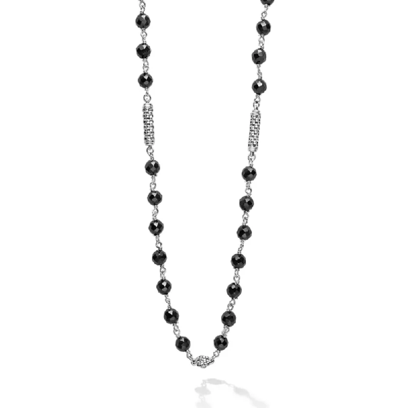 Flash Sale On Stunning Jewelry – Don't Miss Out Lagos Caviar Icon Black Ceramic Beaded Necklace Flash Sale On Stunning Jewelry – Don't Miss Out Lagos Caviar Icon Black Ceramic Beaded Necklace