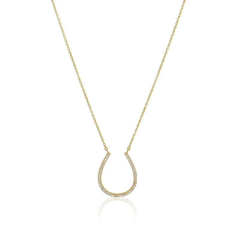 Gorgeous Jewelry, Limited-Time Savings Lucky Horse Shoe Necklace