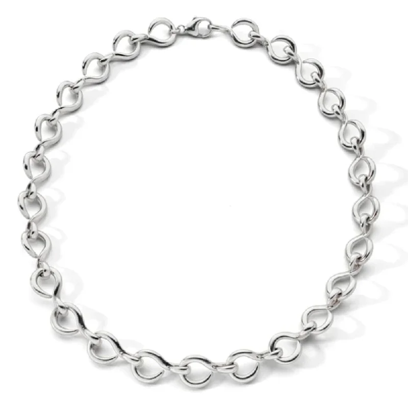 Elegant Rose Gold Jewelry For A Stylish Touch MRK "The Twist" Sterling Silver Premier Infinity Necklace Elegant Rose Gold Jewelry For A Stylish Touch MRK "The Twist" Sterling Silver Premier Infinity Necklace