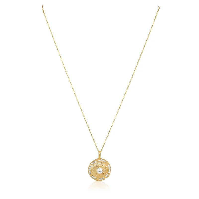 Sparkle More For Less – Jewelry Sale Happening Now Paige Evil Eye Necklace