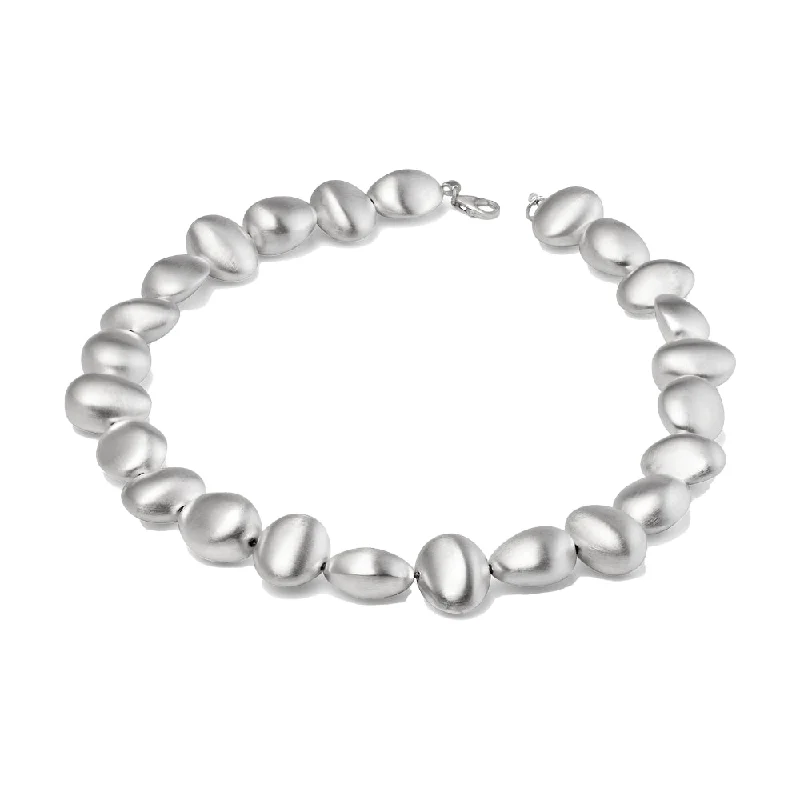 Limited-Time Jewelry Sale – Elegant Styles At Less SS Pebble Necklace 16"
