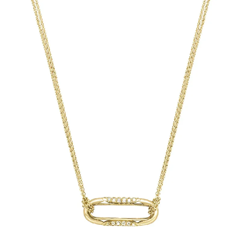 Luxury Jewelry At Unbeatable Discounts Tacori 18k Crescent Eclipse Satin Link Pendant Luxury Jewelry At Unbeatable Discounts Tacori 18k Crescent Eclipse Satin Link Pendant