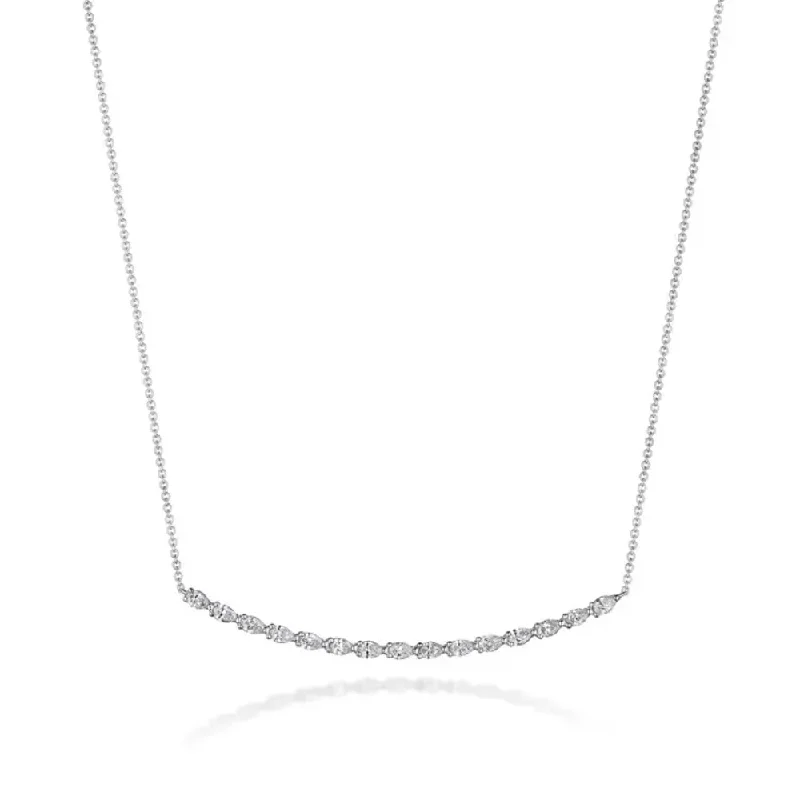 The Perfect Jewelry Piece At The Perfect Price Tacori Stilla Pear Diamond Necklace in 18k Gold The Perfect Jewelry Piece At The Perfect Price Tacori Stilla Pear Diamond Necklace in 18k Gold
