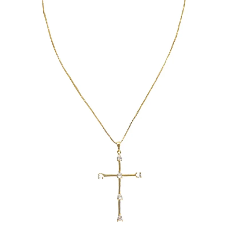 Bold And Beautiful Jewelry Now At Irresistible Prices Tom'e Cz Cross Necklace