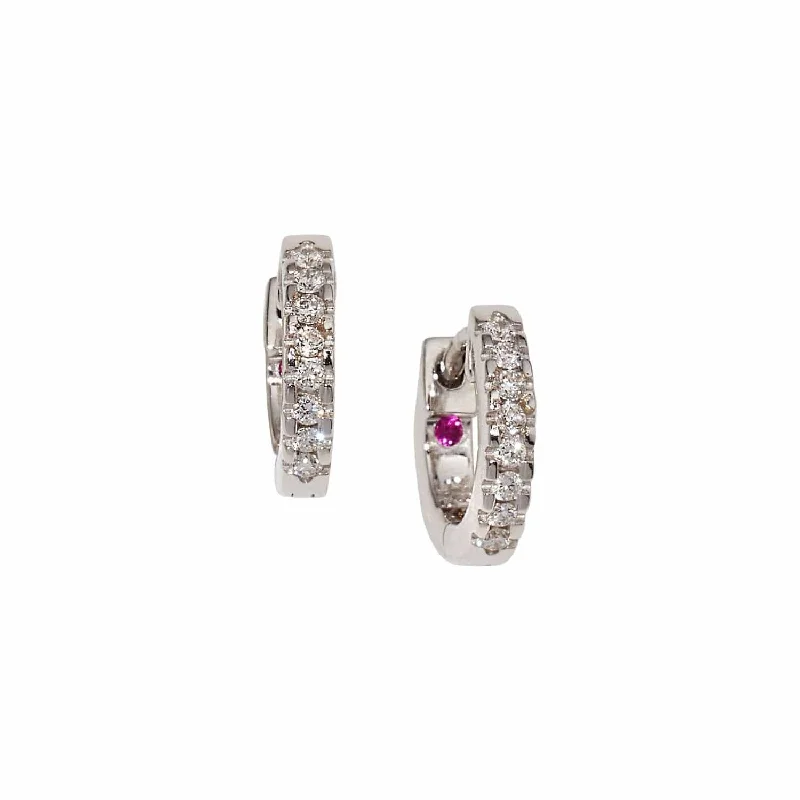 Fashion-Forward Jewelry At Incredible Prices Single Line Diamond Extra Small Huggie Earrings Fashion-Forward Jewelry At Incredible Prices Single Line Diamond Extra Small Huggie Earrings