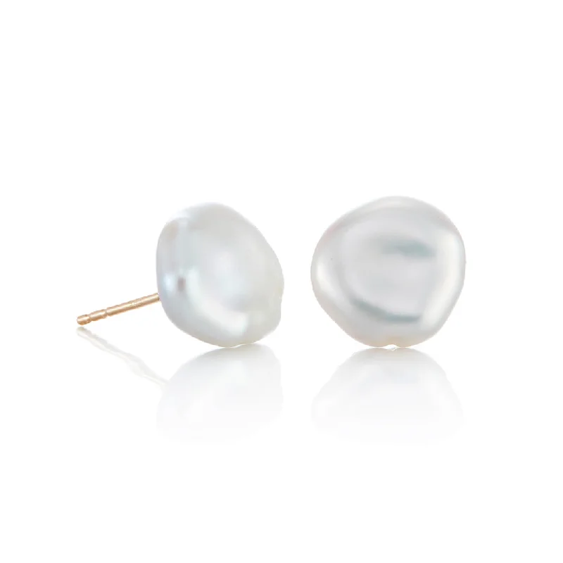 Shop High-Quality Jewelry At Jaw-Dropping Discounts 9mm Keshi Pearl Earrings