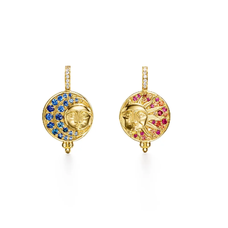 Chic, Trendy, And Affordable Jewelry Sale 18K Eclipse Earrings
