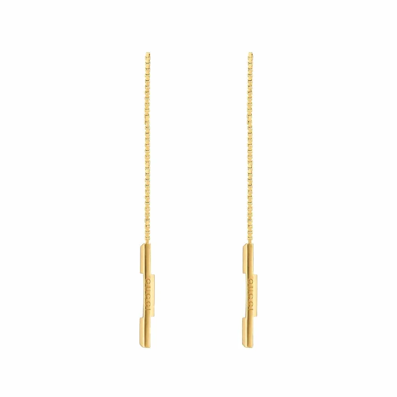 Discounted Jewelry For A Glamorous Look Link To Love Gucci Bar Thread Earrings