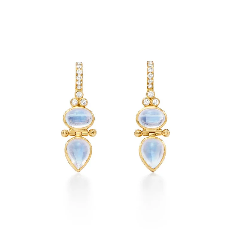 Unmissable Jewelry Sale – Shop Before It's Too Late 18K Blue Moonstone Dynasty Drop Earrings Unmissable Jewelry Sale – Shop Before It's Too Late 18K Blue Moonstone Dynasty Drop Earrings