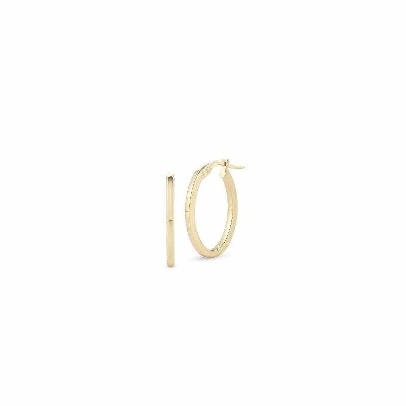 Fashion-Forward Jewelry At Incredible Prices Petite Perfect Oval Hoop Earrings