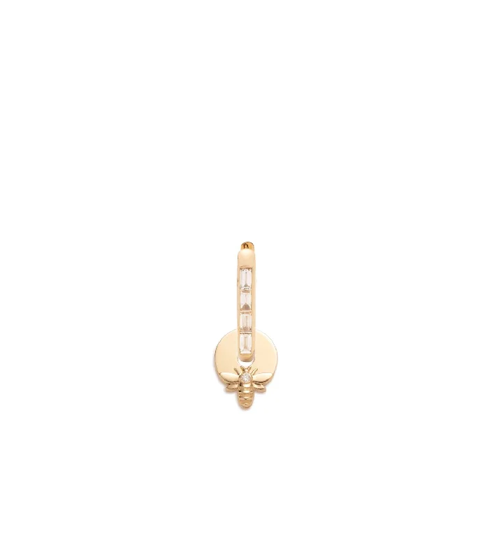Shop Fine Jewelry With Amazing Deals Bee - FoundRae X Every Mother Counts : Diamond Baguette Chubby Fob Earring Story Shop Fine Jewelry With Amazing Deals Bee - FoundRae X Every Mother Counts : Diamond Baguette Chubby Fob Earring Story