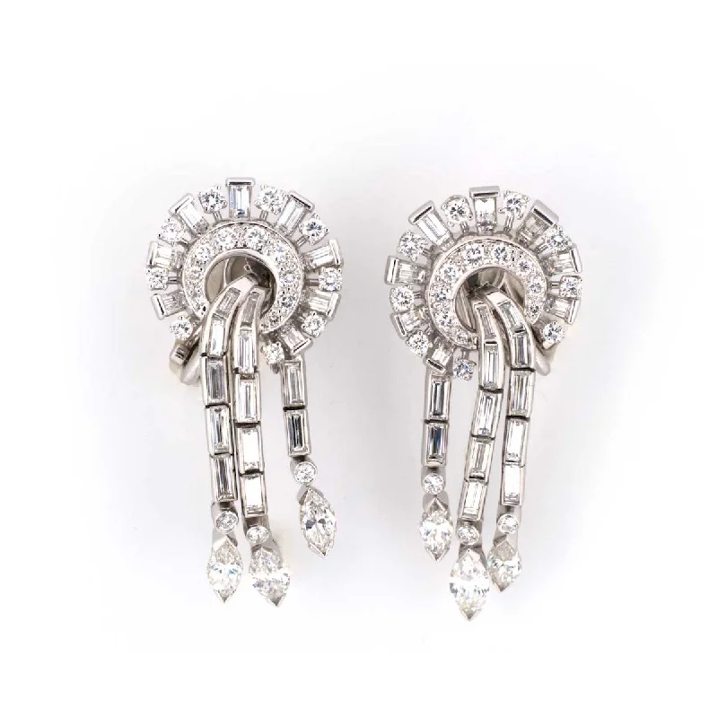 Affordable Luxury Jewelry For Every Occasion Diamond Pinwheel Drop Earrings