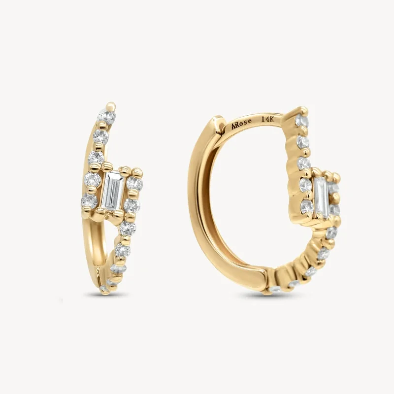 Sparkle For Less – Shop Our Limited-Time Jewelry Deals Cradled Diamond Baguette Huggies Sparkle For Less – Shop Our Limited-Time Jewelry Deals Cradled Diamond Baguette Huggies