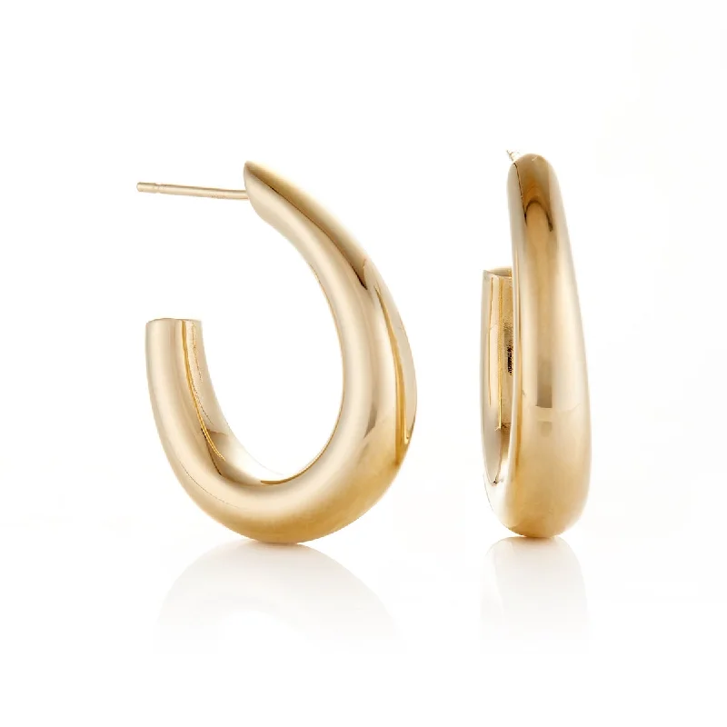 Waterproof Stainless Steel Jewelry For Lasting Beauty Gold Horseshoe Hoop Earrings Waterproof Stainless Steel Jewelry For Lasting Beauty Gold Horseshoe Hoop Earrings