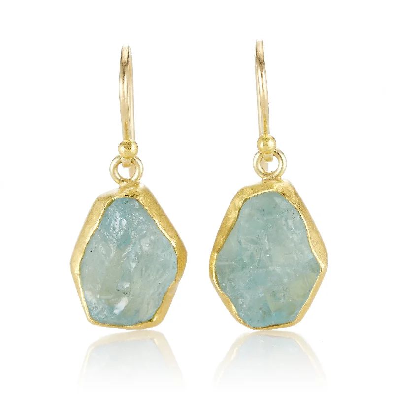 Exclusive Online Discounts On Stylish Jewelry Aquamarine Crystal Drop Earrings
