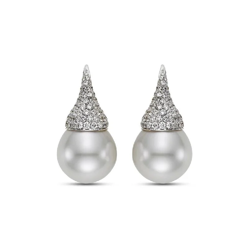 Elegant Jewelry, Exclusive Prices – Shop Now South Sea Pearl & Pavé Diamond Kiss Earrings Elegant Jewelry, Exclusive Prices – Shop Now South Sea Pearl & Pavé Diamond Kiss Earrings