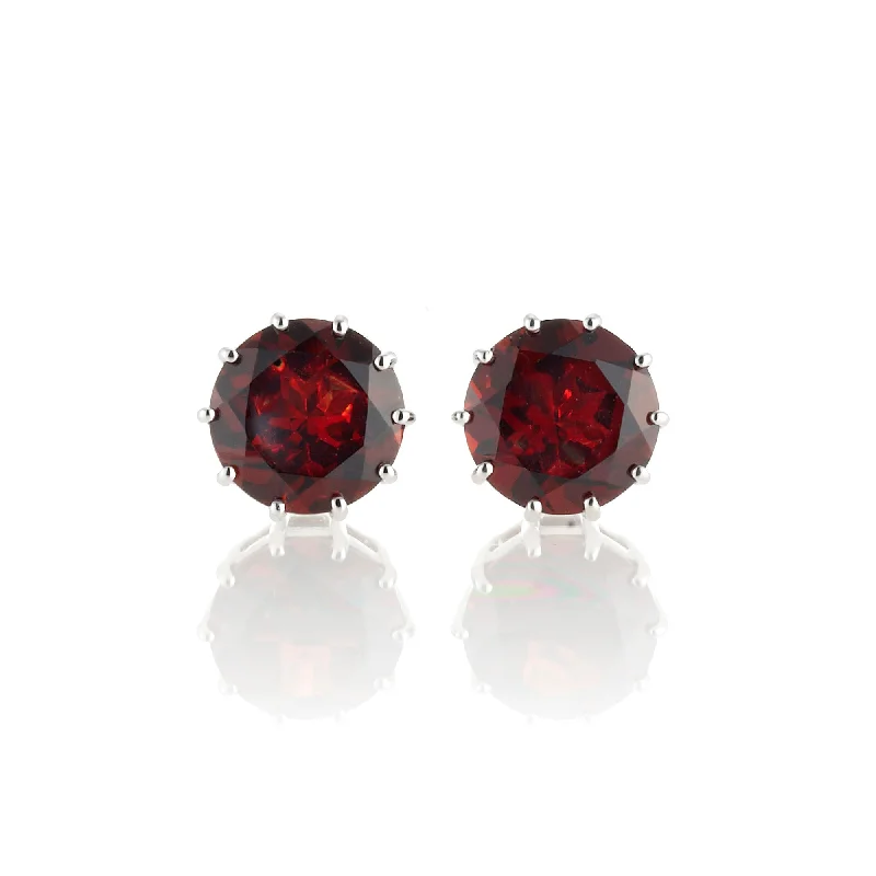 Don't Miss Out On Jaw-Dropping Jewelry Discounts Dottie Earrings in Garnet